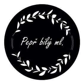 Pepř bílý mletý