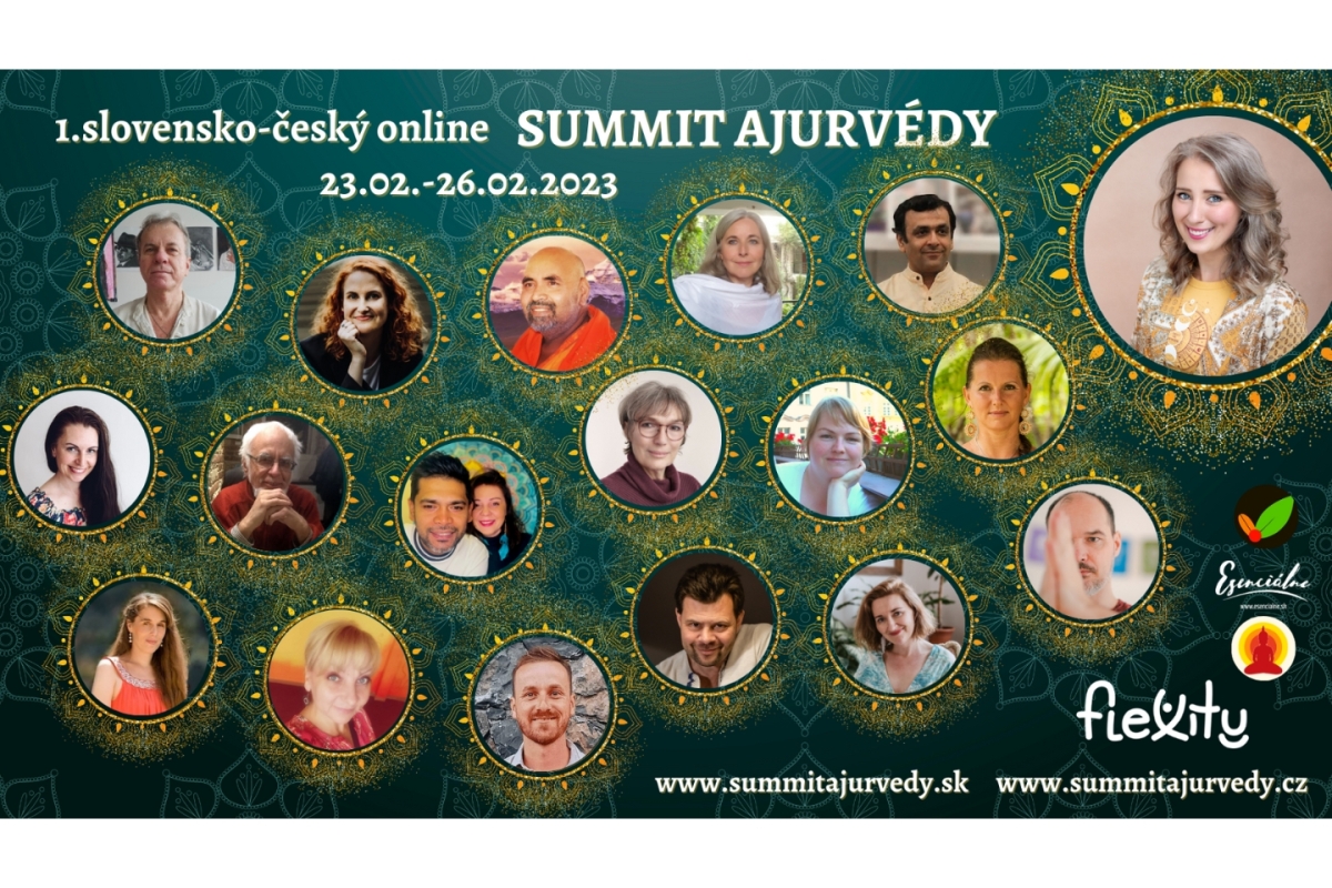 Zajímá vás ájurvéda? Navštivte s námi největší online SUMMIT ÁJURVÉDY