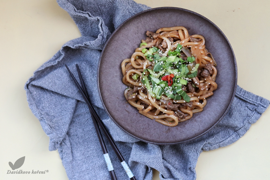  Udon teriyaki