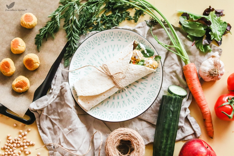  Falafel pečený v troubě