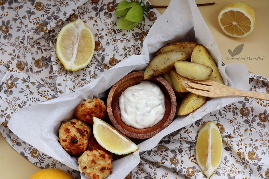  Květákové fish and chips